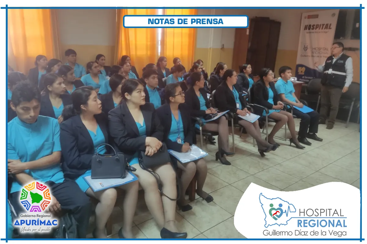 HOSPITAL REGIONAL DE ABANCAY DESARROLLA PROCESO DE INDUCCIÓN A INTERNAS DE ENFERMERÍA 2025